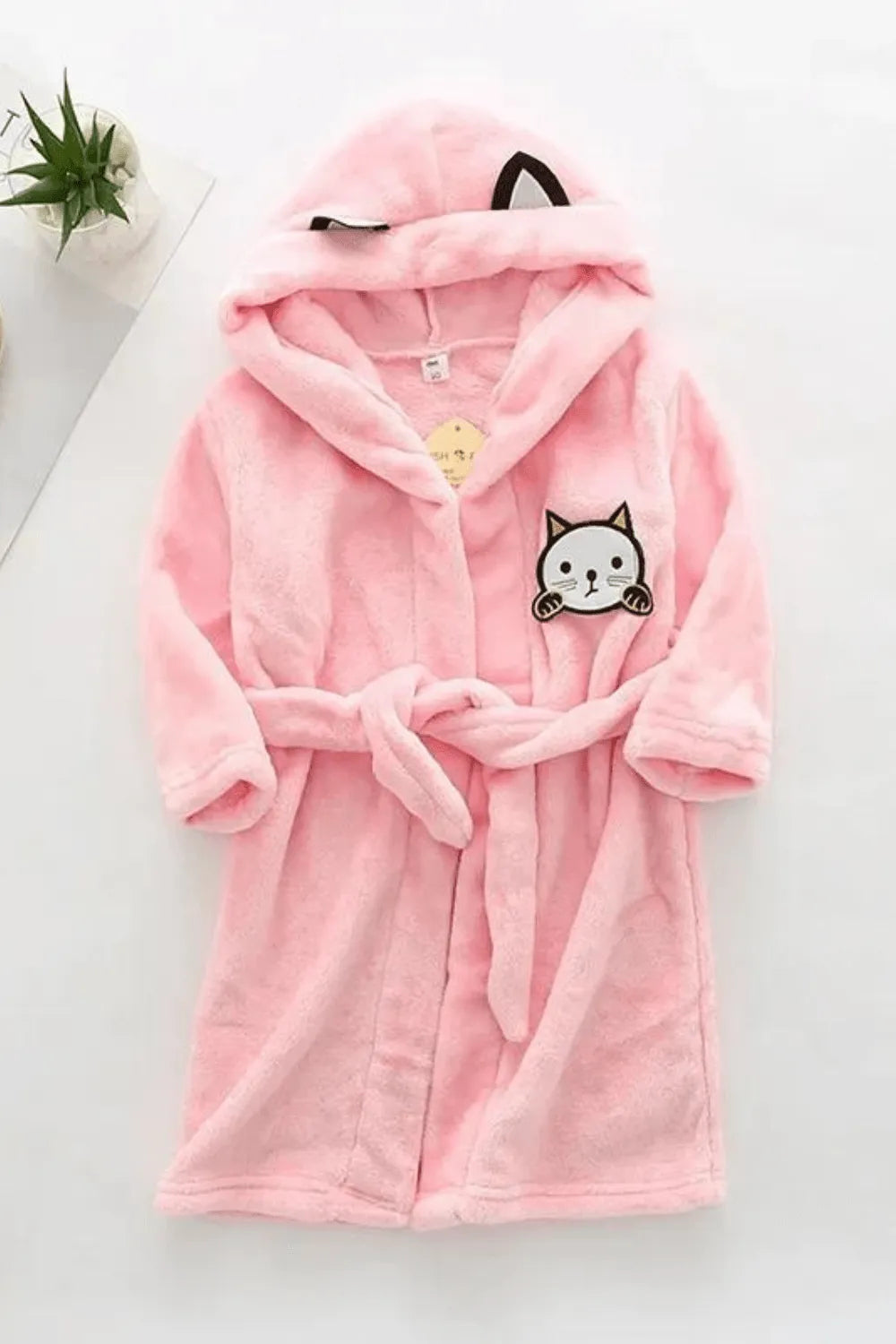 Peignoir magique à capuche pour fille aventureuse