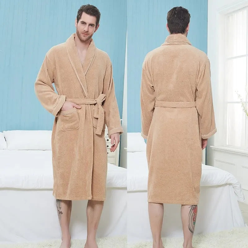 Peignoir épais confortable pour moments cocooning Peignoir et bain