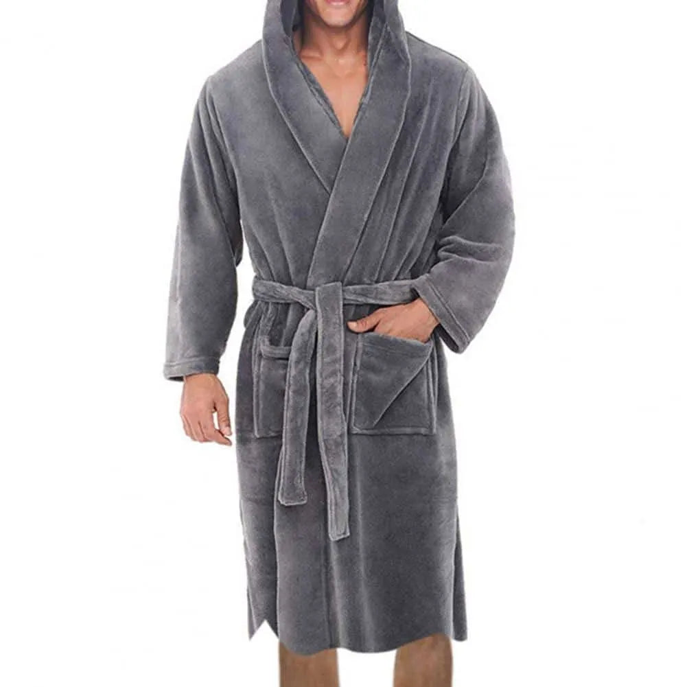 Peignoir épais et confortable pour homme Peignoir et bain