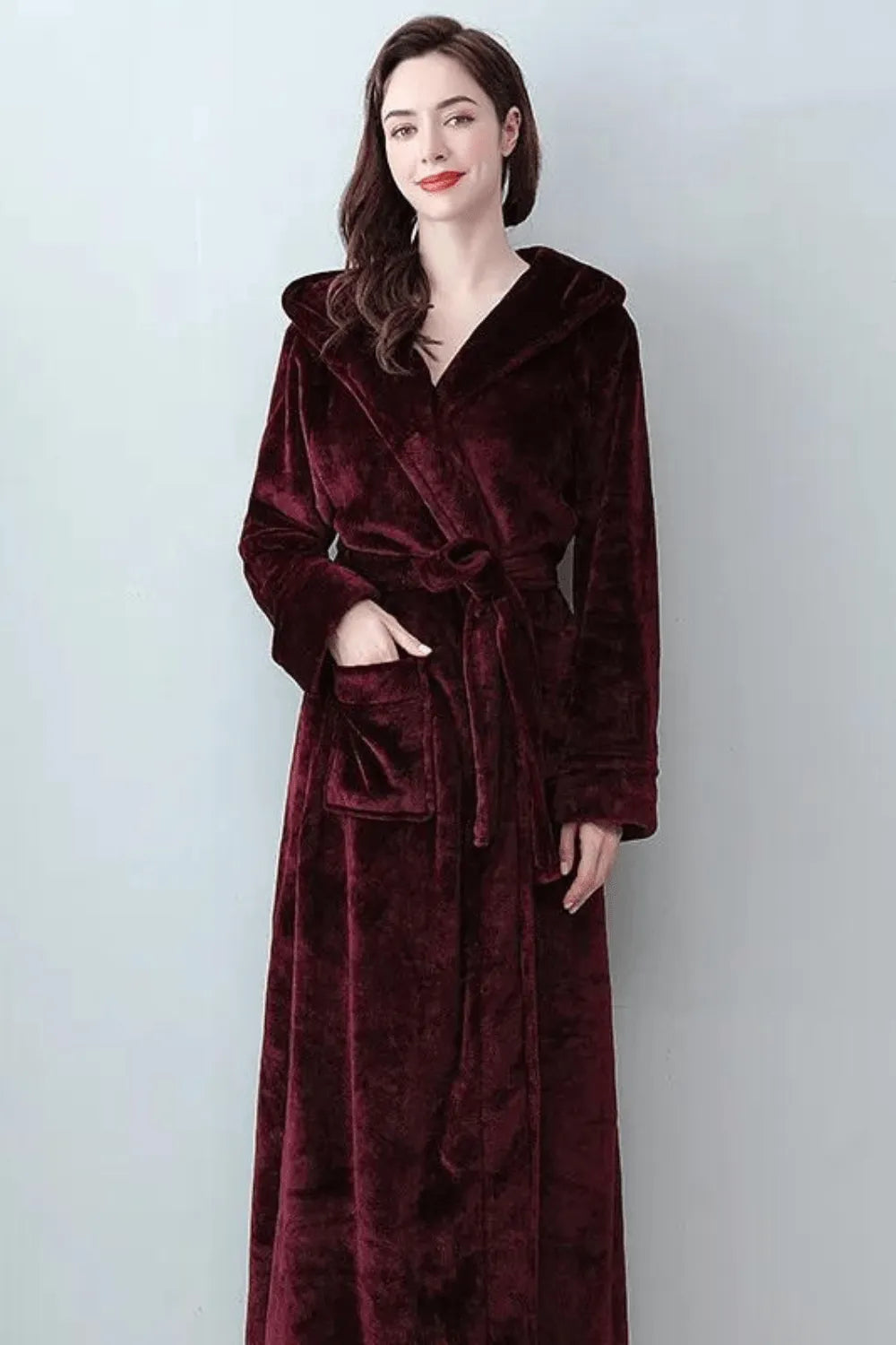 Peignoir absorbant doux et élégant pour femme