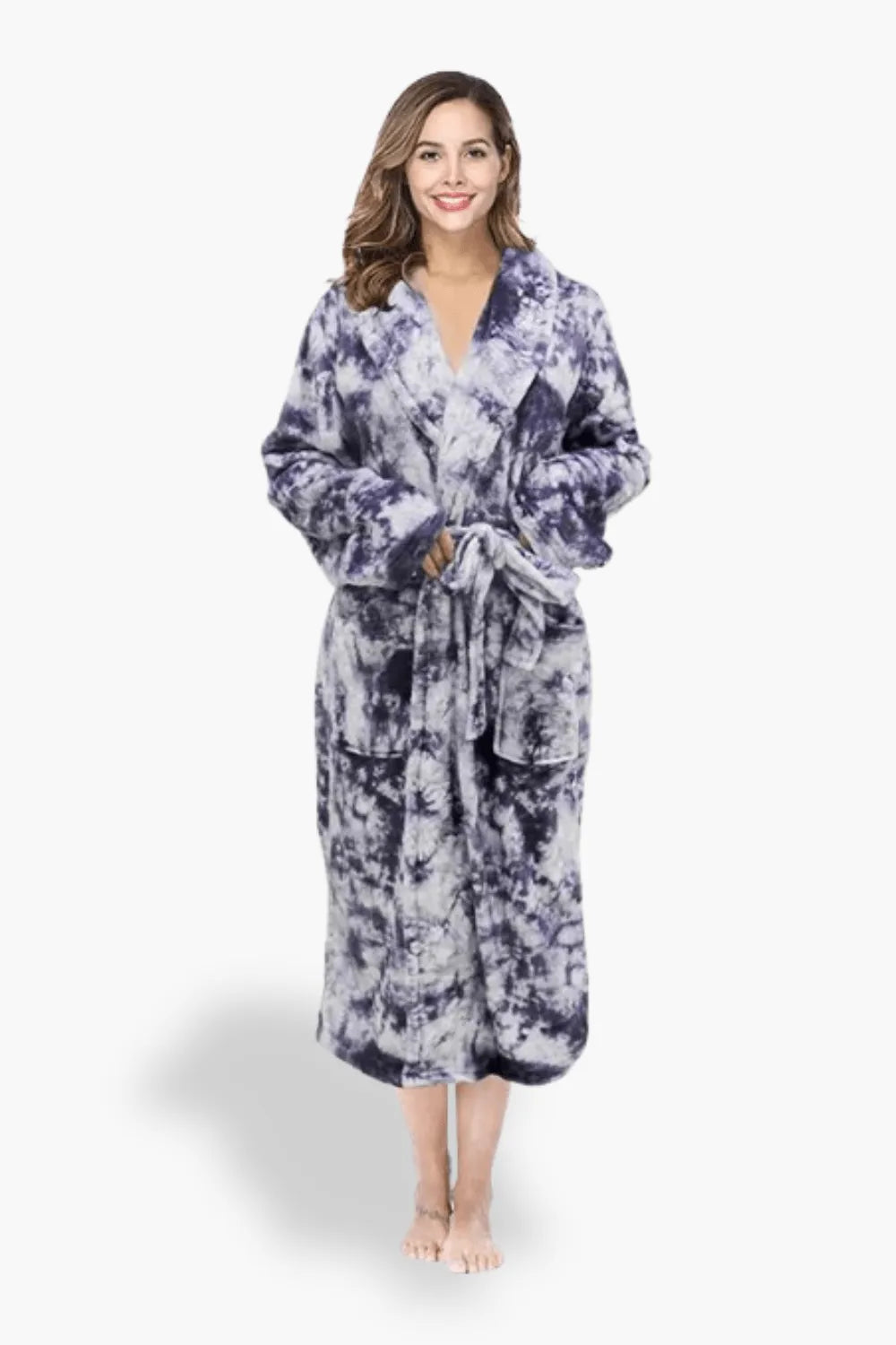 Peignoir chaud pour femme cocooning hiver