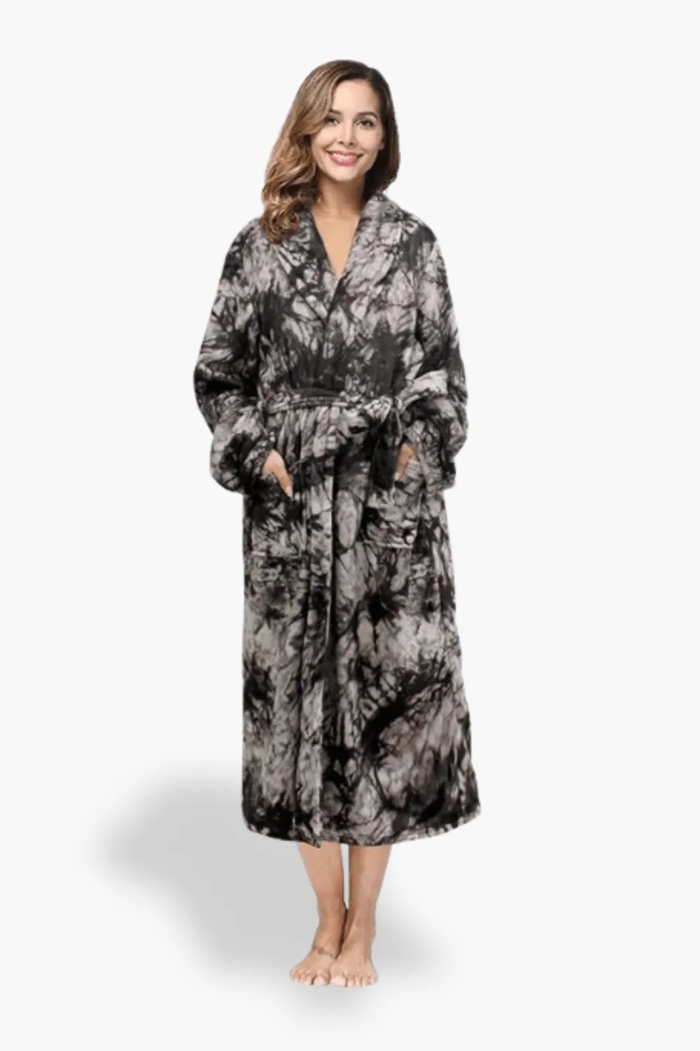 Peignoir chaud pour femme cocooning hiver