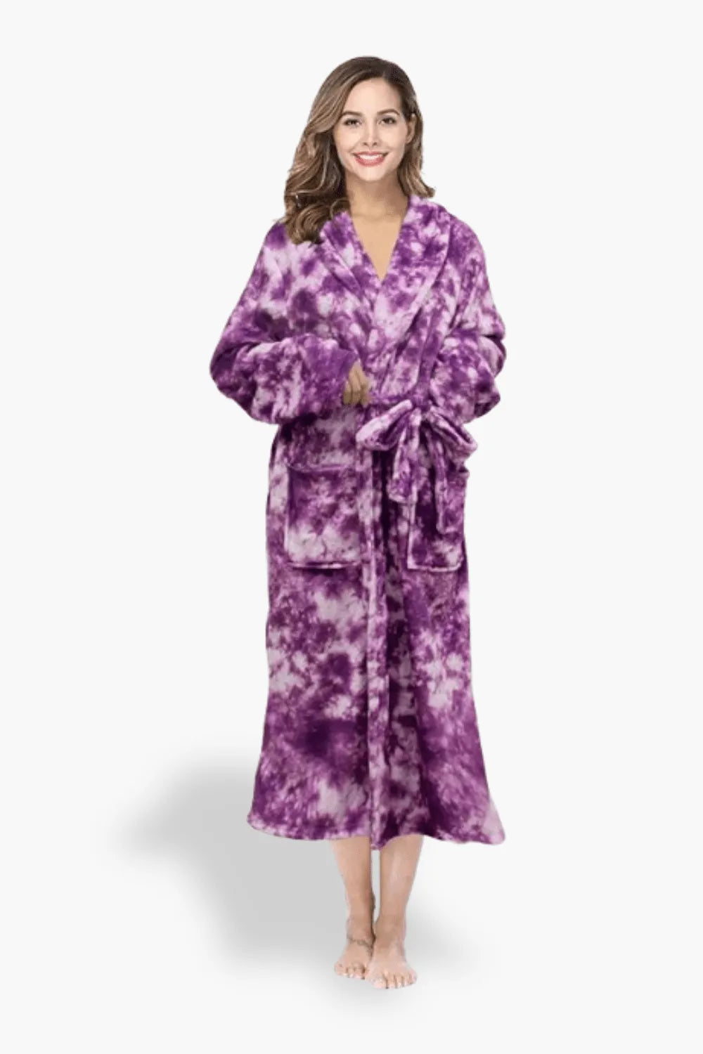 Peignoir chaud pour femme cocooning hiver