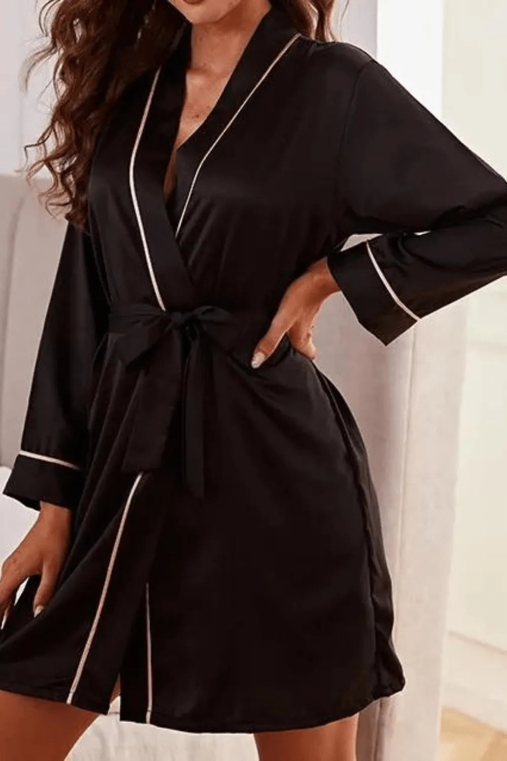 Peignoir léger estival pour femme élégante