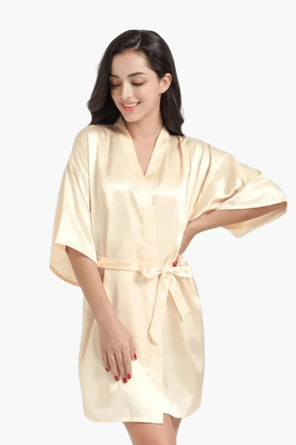 Peignoir léger pour femme idéal pour l'été et voyages