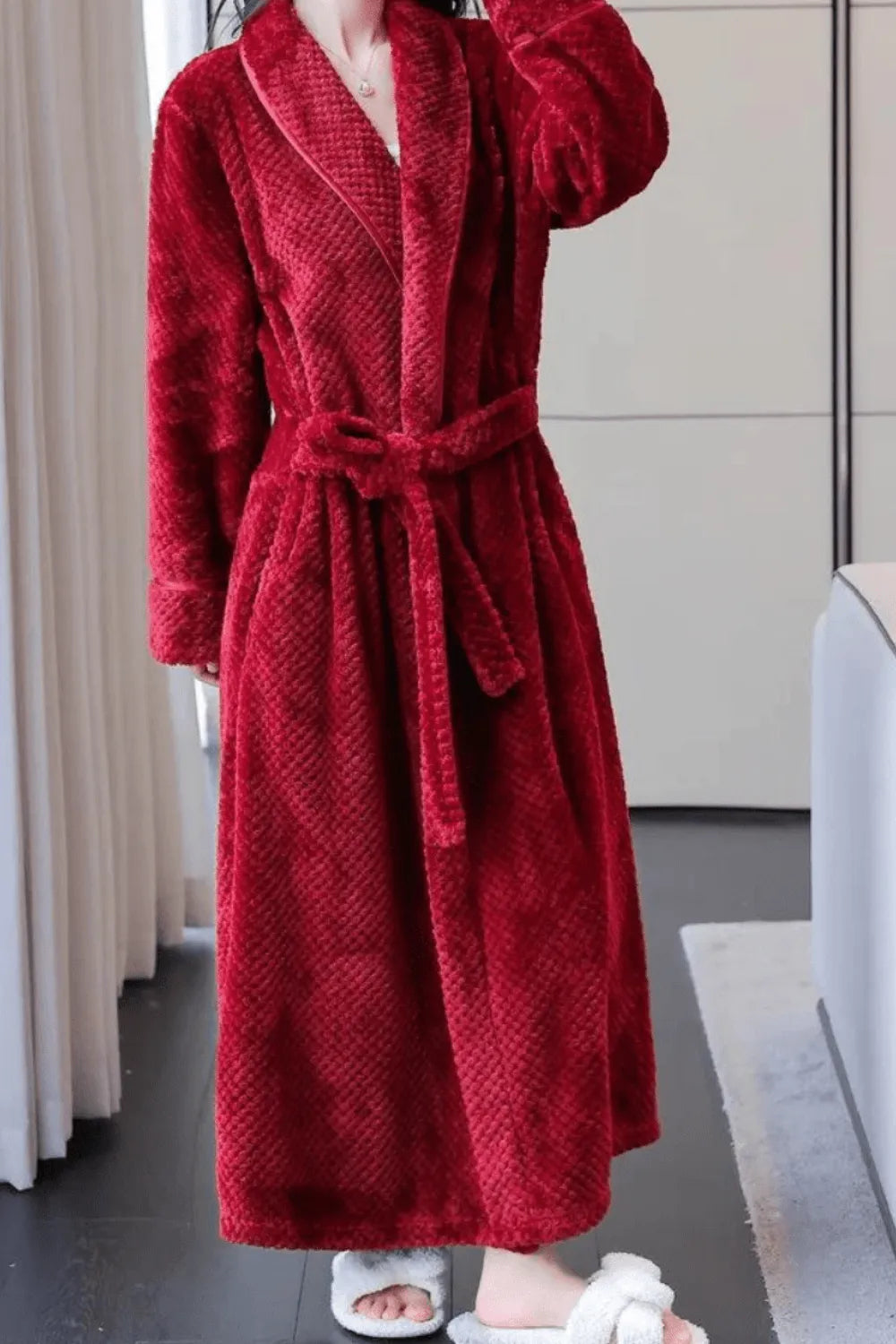 Peignoir élégant de nuit pour femme