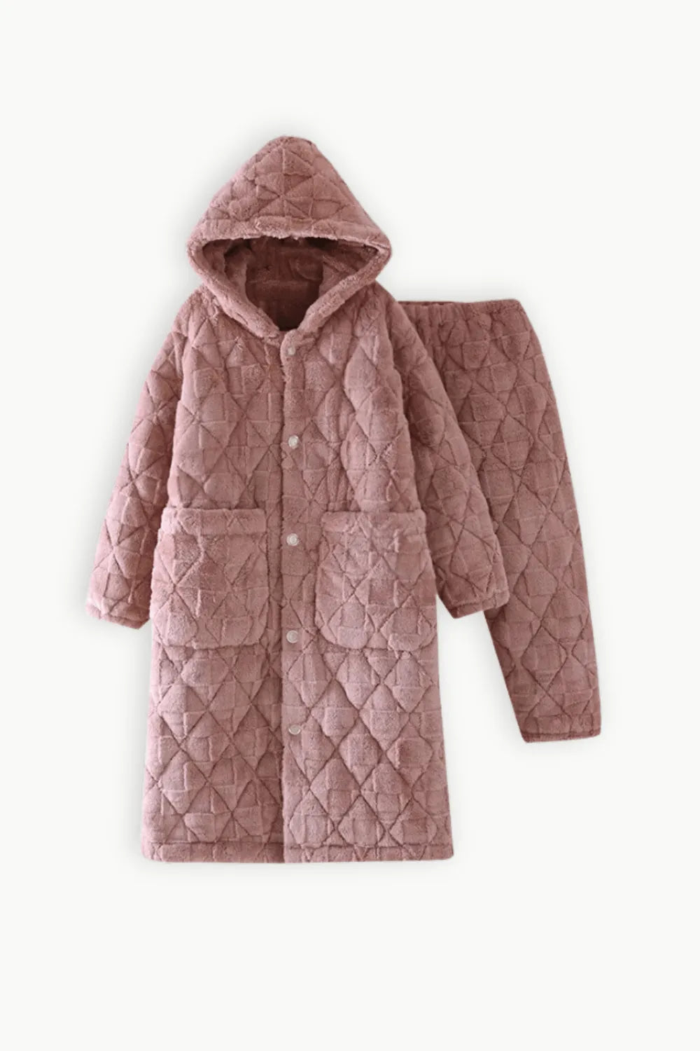 Peignoir élégant imprimé floral pour femme