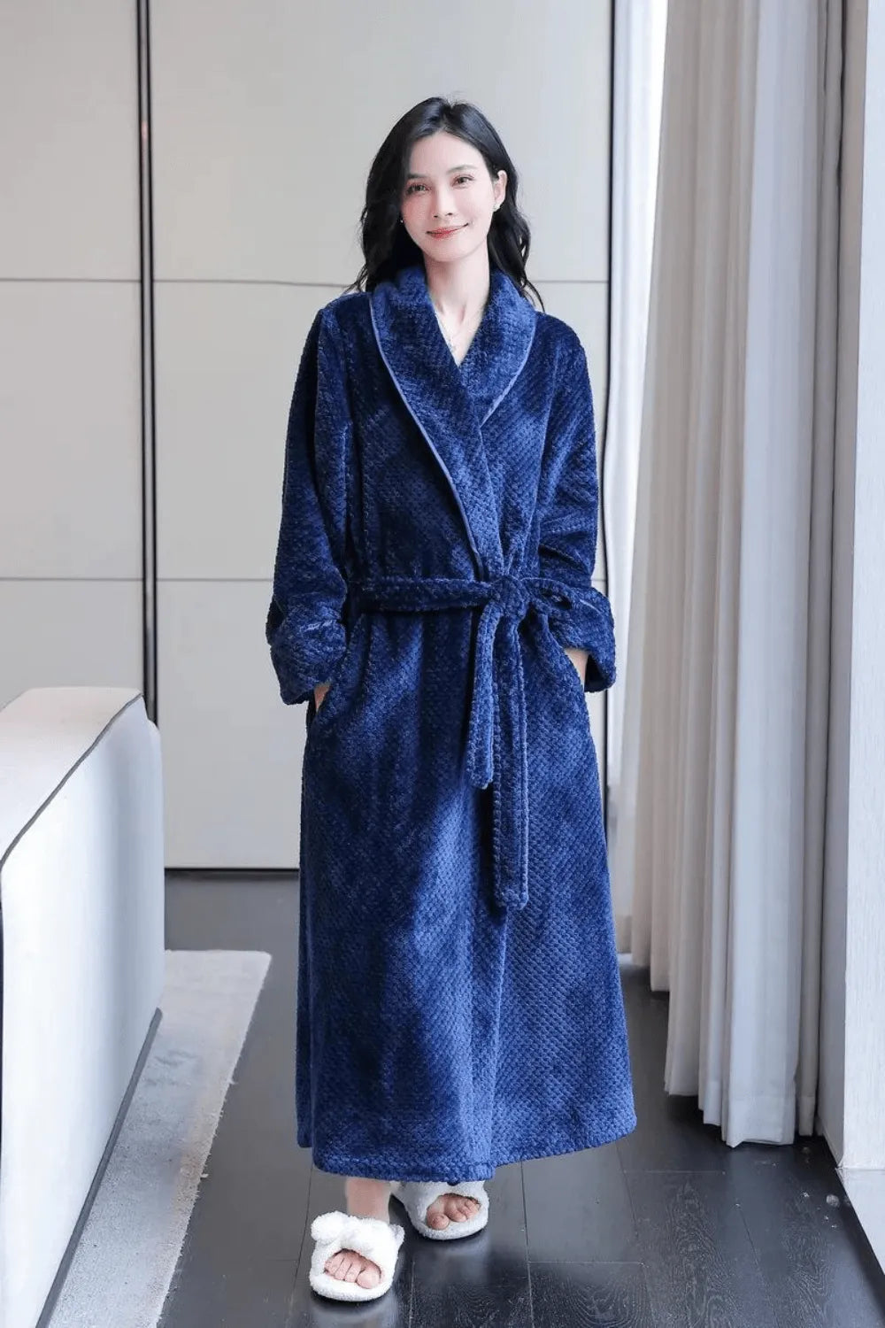 Peignoir léger à séchage rapide pour femme