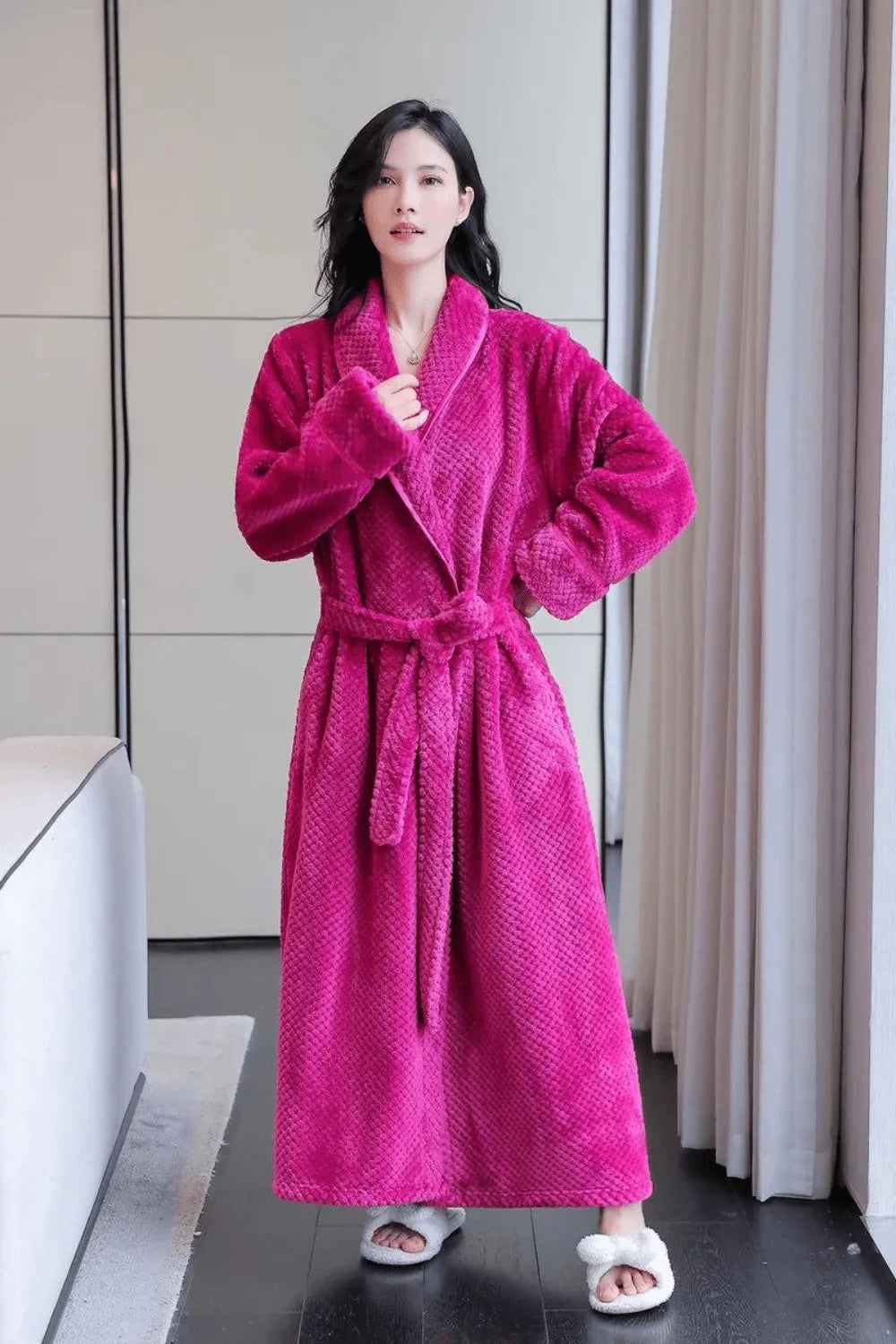 Peignoir léger à séchage rapide pour femme