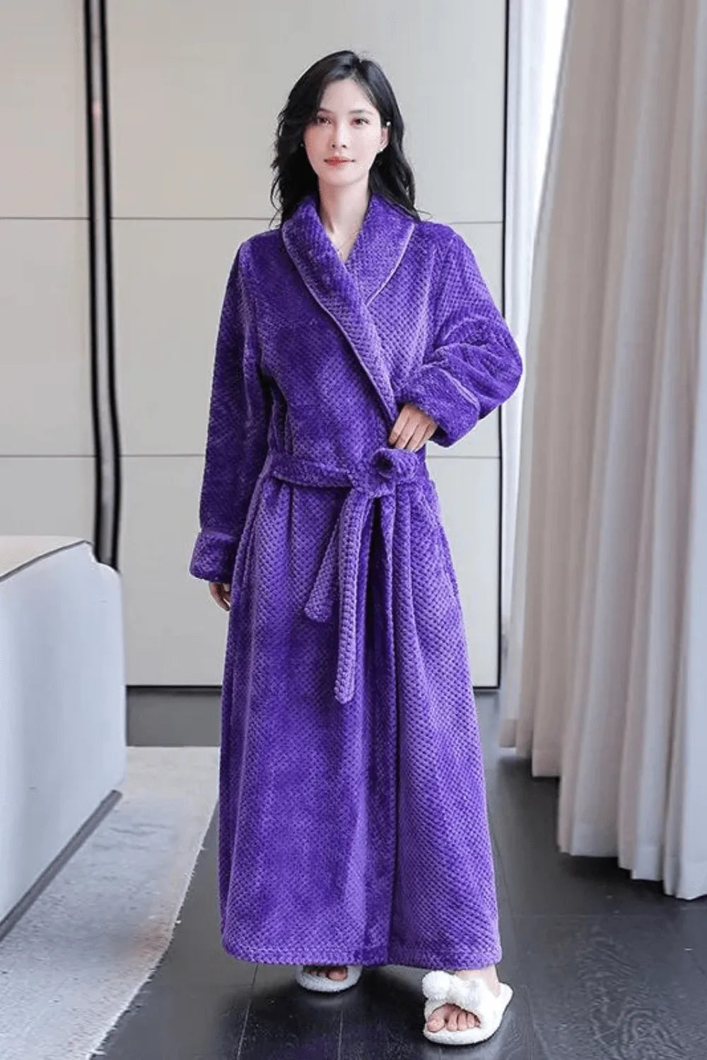 Peignoir léger à séchage rapide pour femme