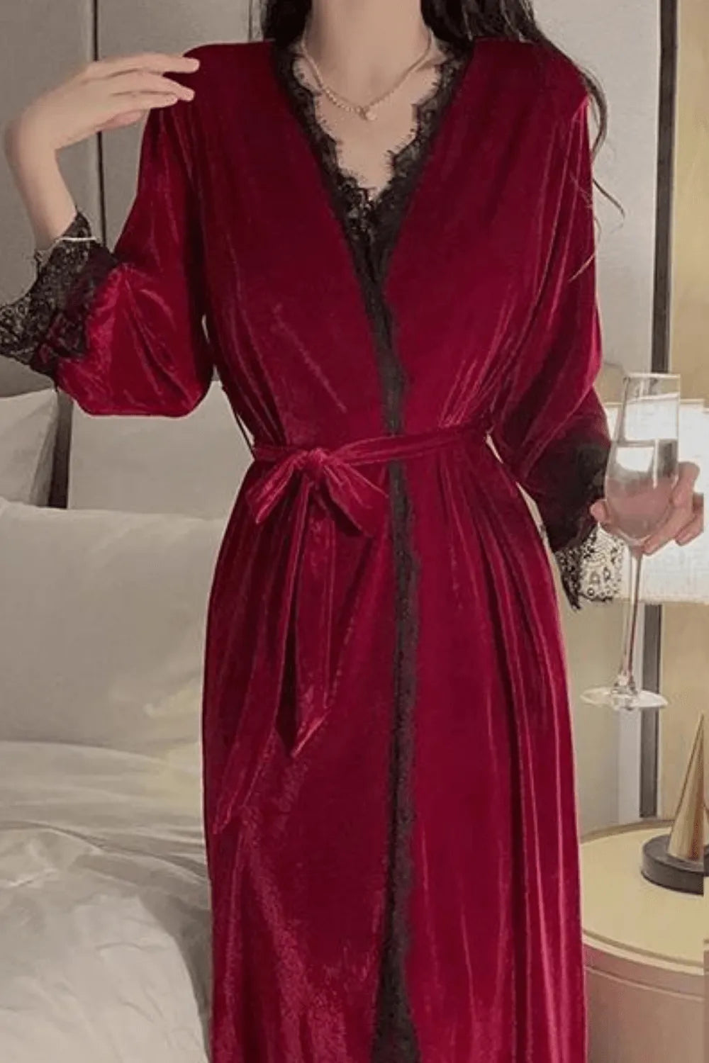 Peignoir glamour femme pour soirées romantiques