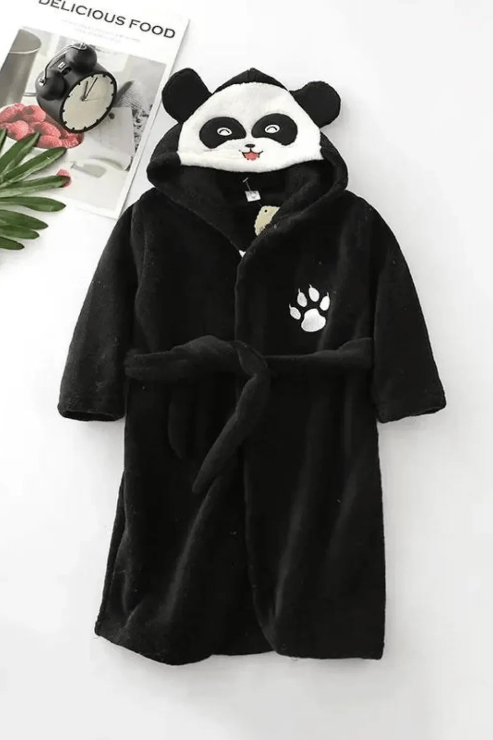 Peignoir doux fille motifs colorés 12 ans