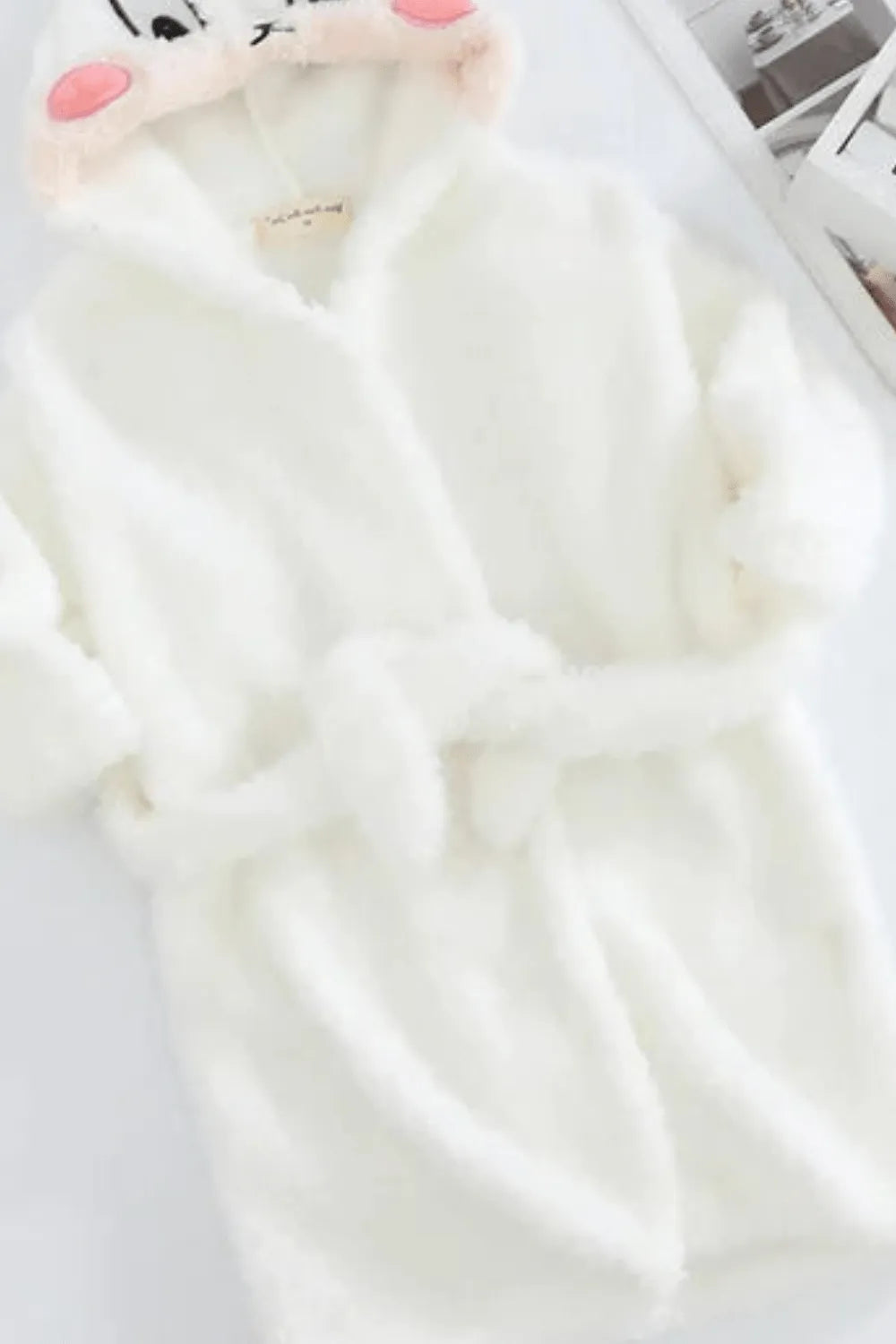 Peignoir enfant motif animal pour fille