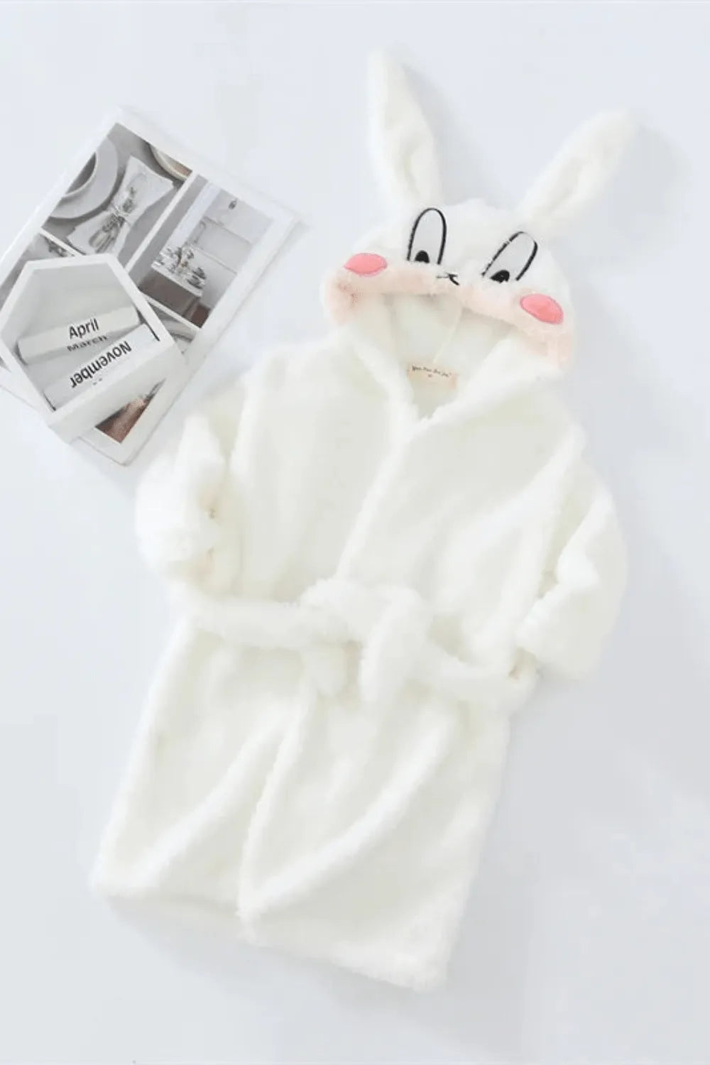 Peignoir enfant motif animal pour fille