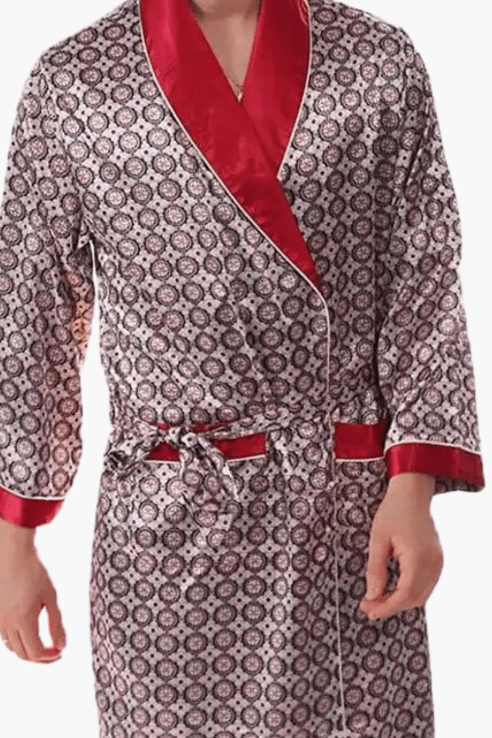 Peignoir élégant grande taille pour homme confortable