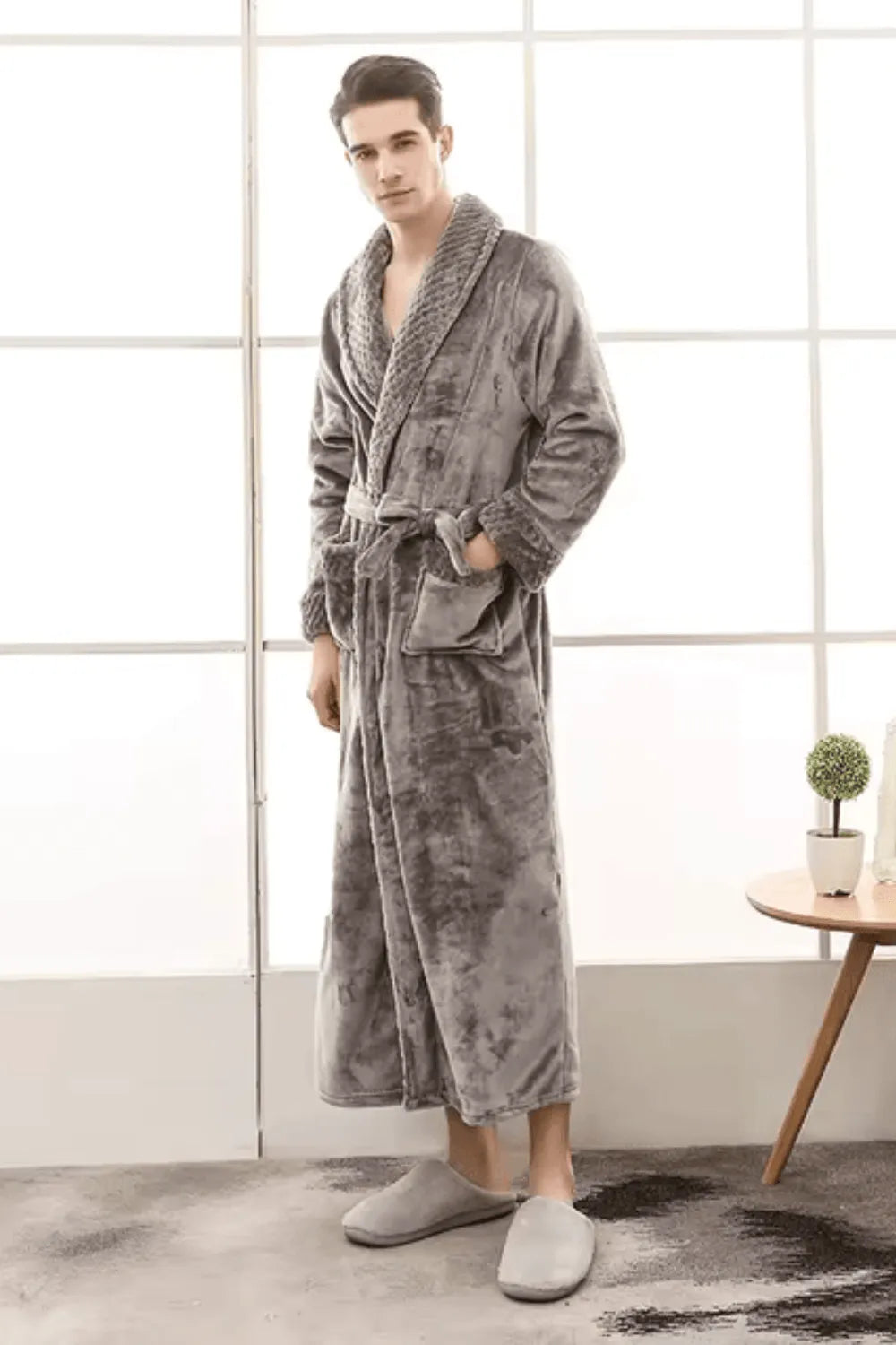 Peignoir ample homme style décontracté élégant