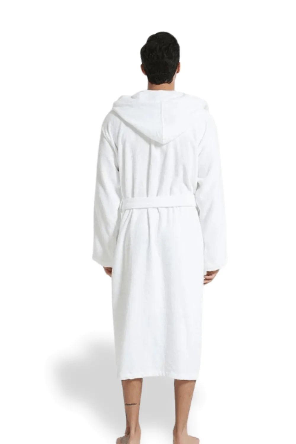 Peignoir à capuche confort homme style décontracté