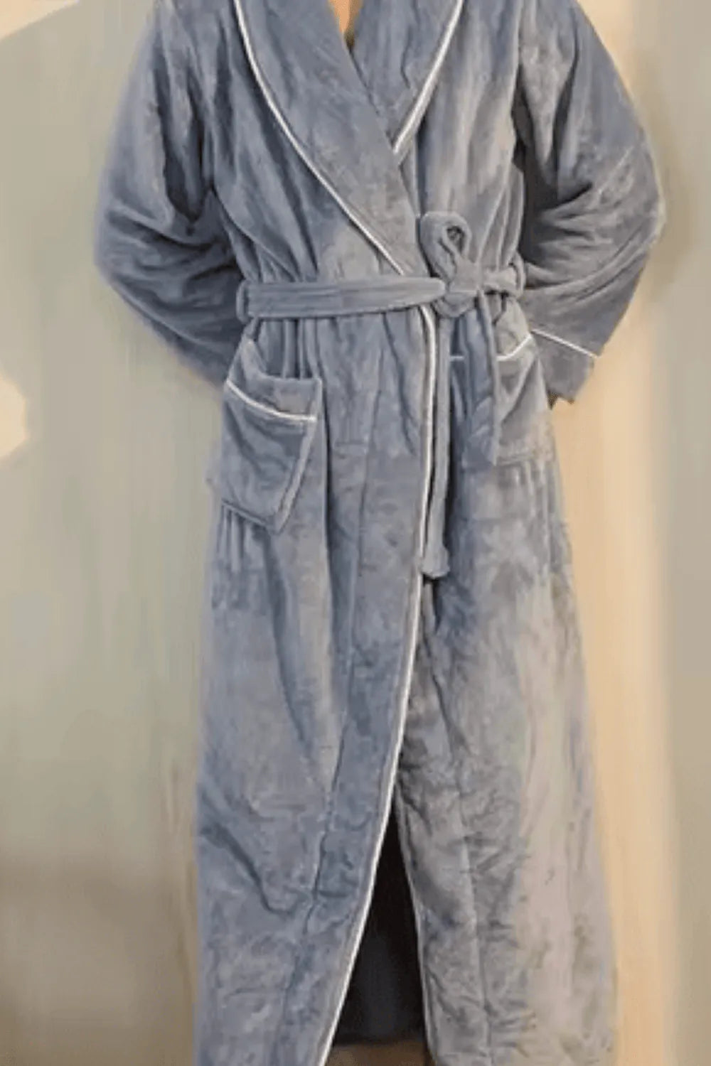 Peignoir chaud pour homme ambiance cocooning hiver