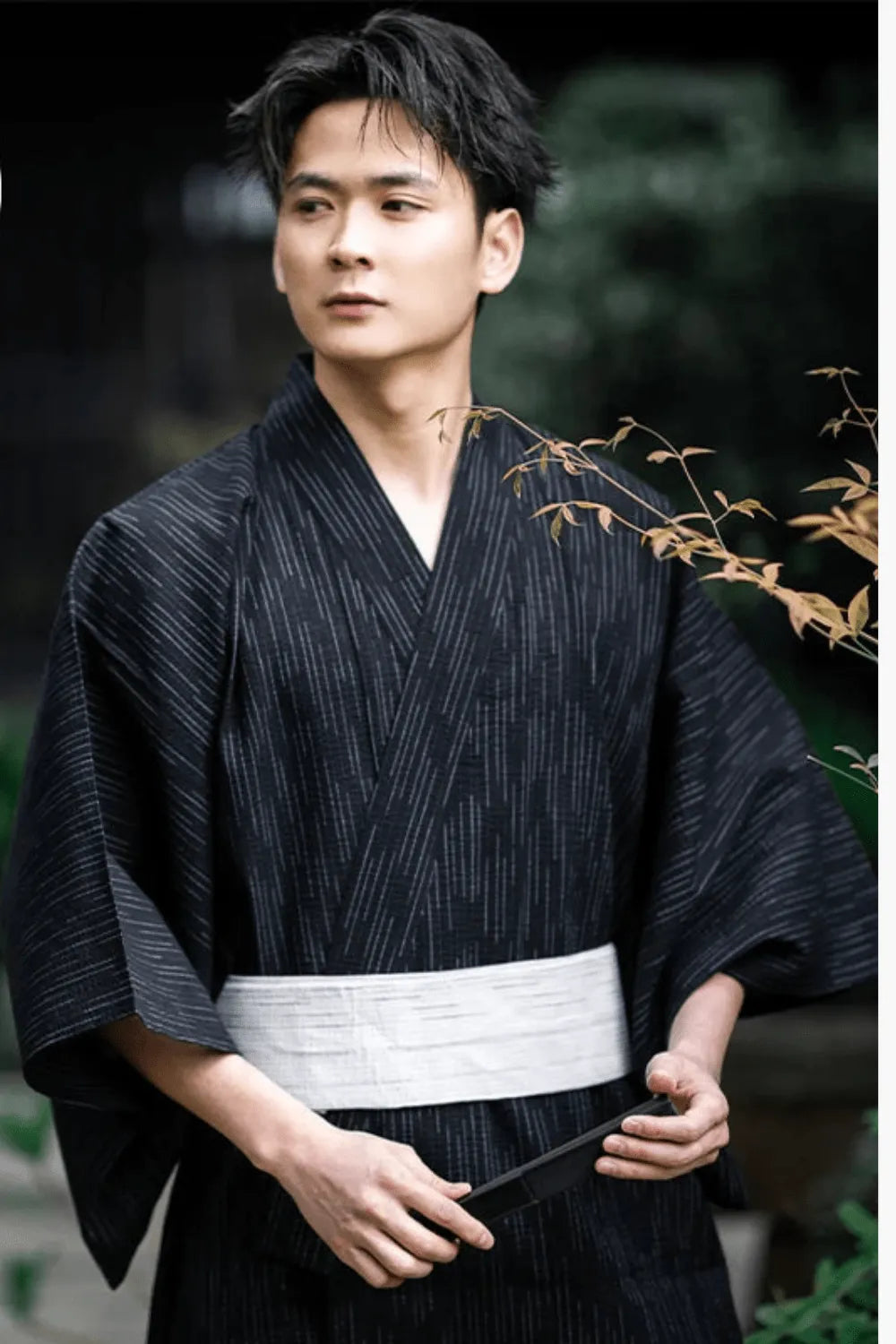 Peignoir japonais traditionnel élégant pour homme Peignoir et bain