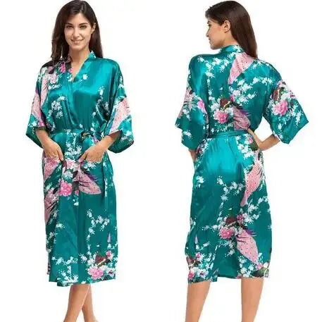 Peignoir kimono élégant et séduisant pour femme Peignoir et bain