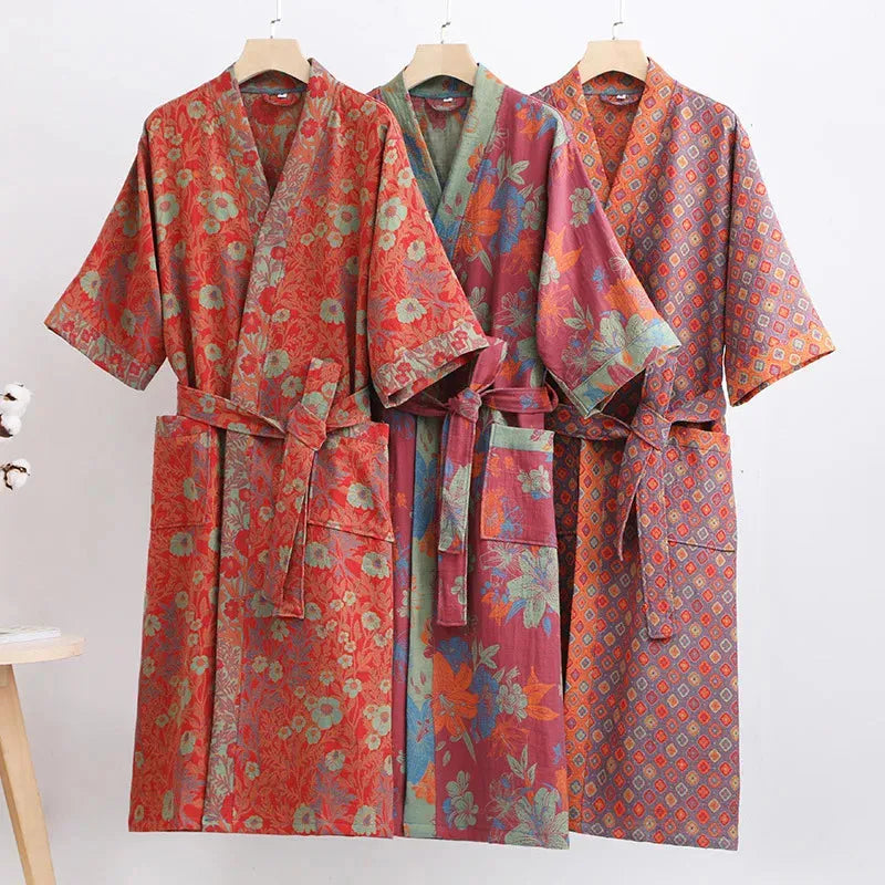 Peignoir kimono élégant pour femme Peignoir et bain