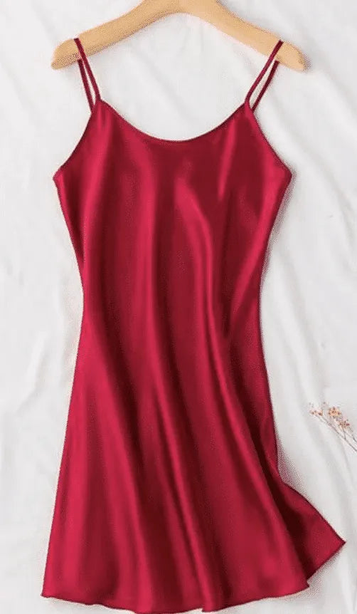 Peignoir kimono élégant pour nuit romantique femme rouge / s Peignoir et bain