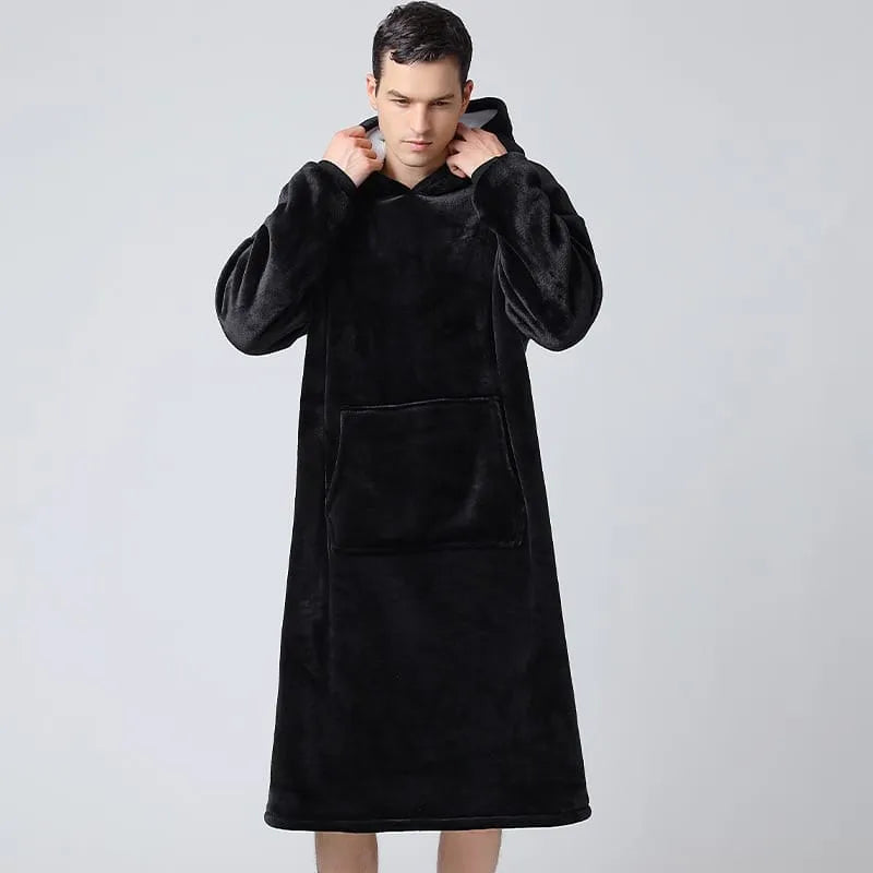 Peignoir kimono homme à capuche élégant et confortable Peignoir et bain
