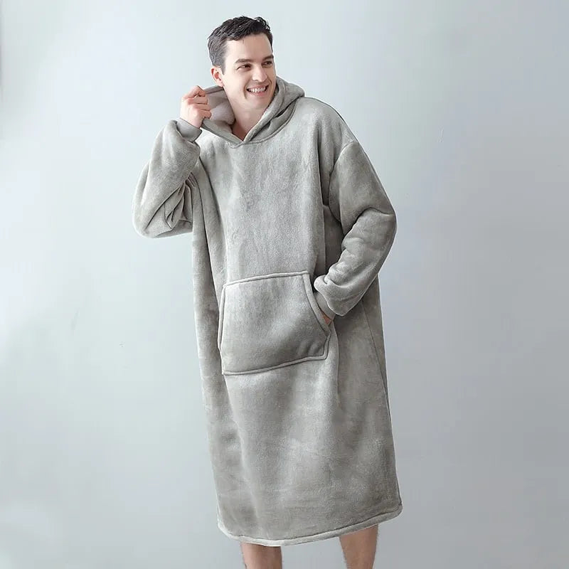 Peignoir kimono homme à capuche élégant et confortable Peignoir et bain