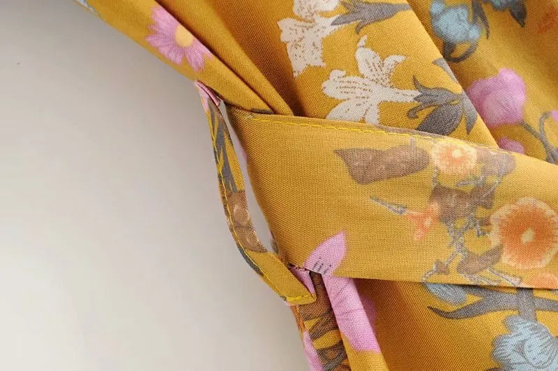 Peignoir kimono léger pour l'été femme élégant l Peignoir et bain