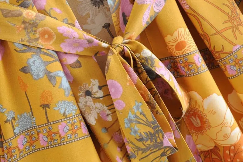 Peignoir kimono léger pour l'été femme élégant s Peignoir et bain