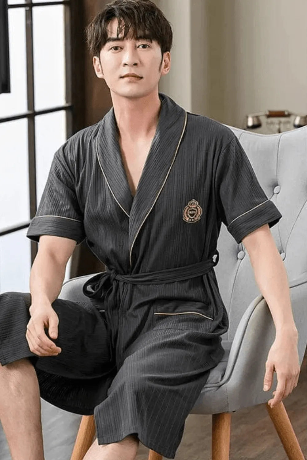 Peignoir léger d'été pour détente et confort