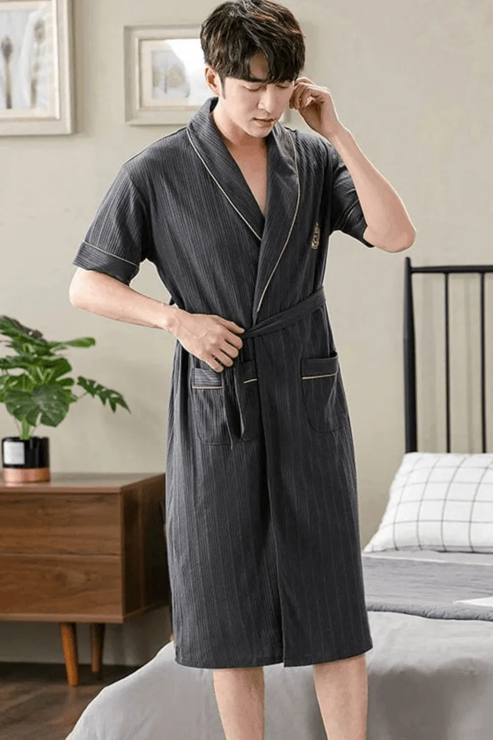 Peignoir léger d'été pour détente et confort