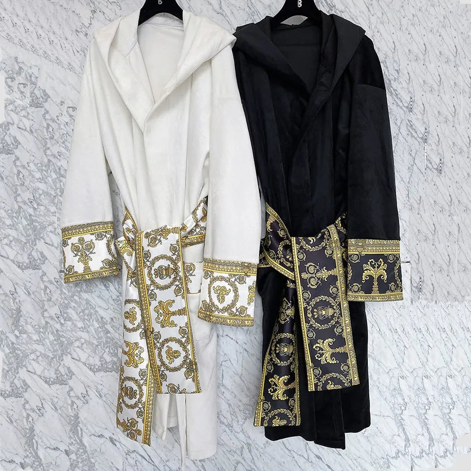 Peignoir luxueux homme pour détente élégante Peignoir et bain