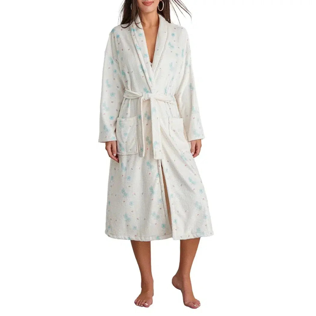 Peignoir motifs fleuris cocooning pour femme 5 / s Peignoir et bain