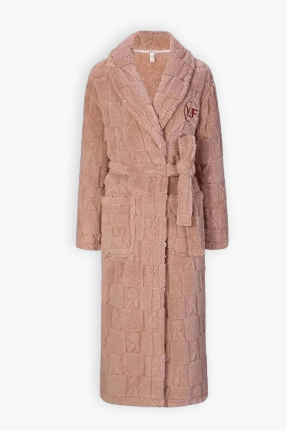 Peignoir plaid cocooning pour femme cozy et élégant