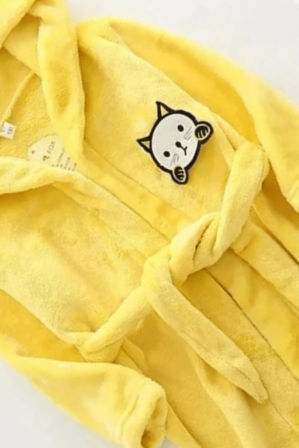 Peignoir douillet pour fille ambiance hivernale