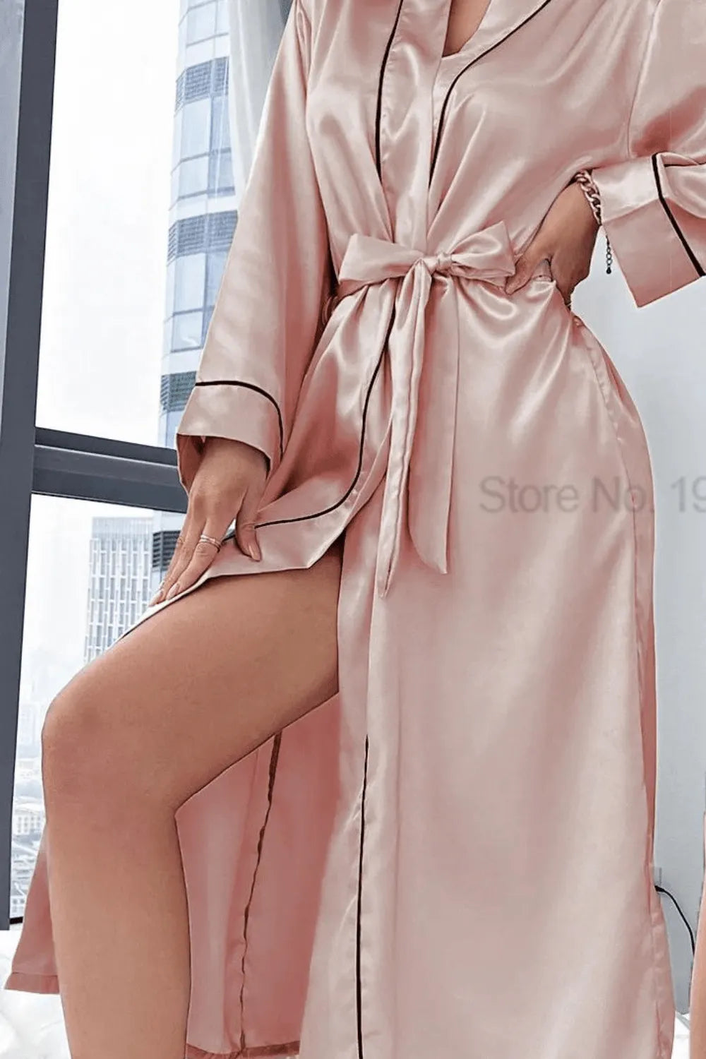 Peignoir doux économique pour femme ambiance cocooning