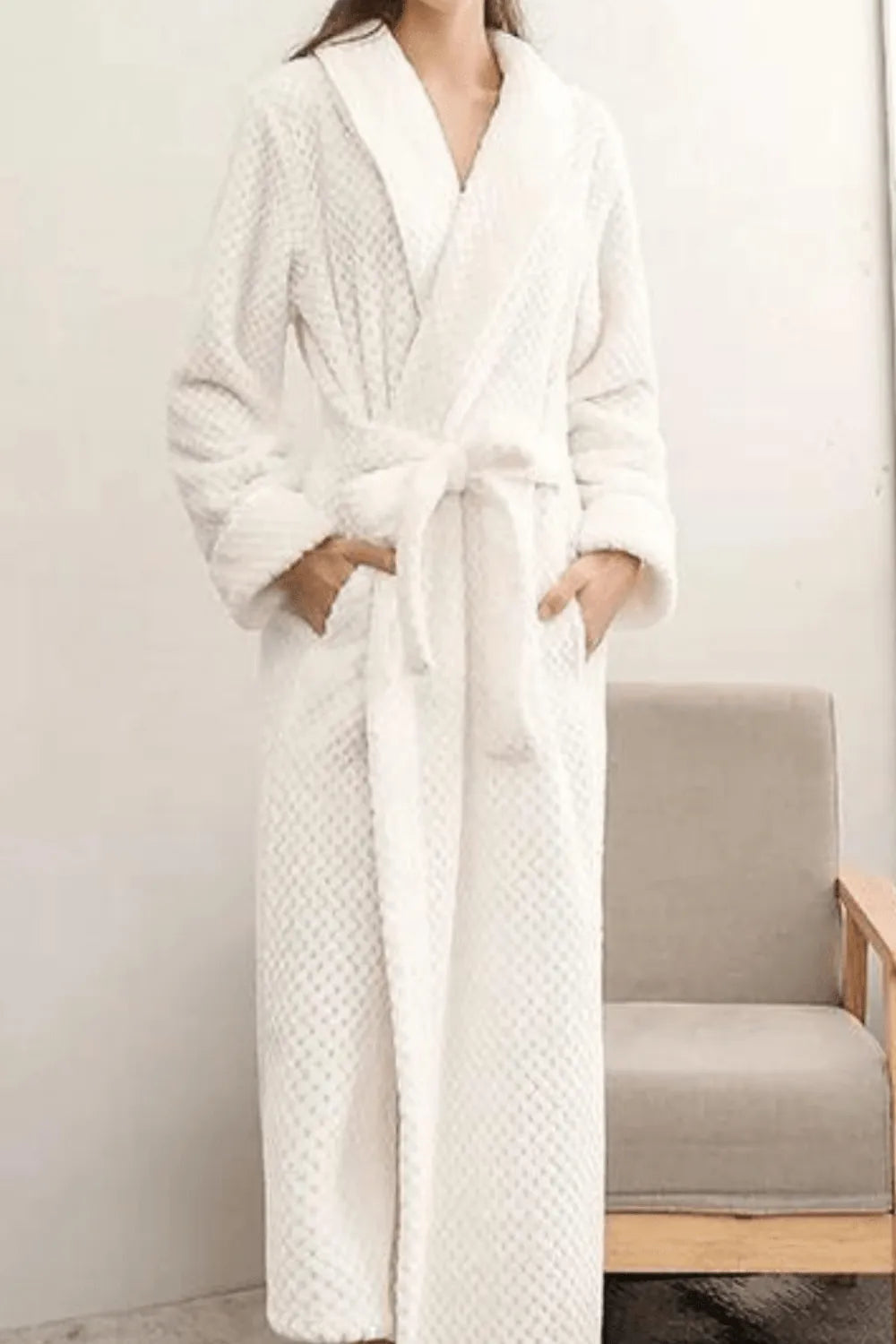 Peignoir doux et absorbant pour sortie de bain