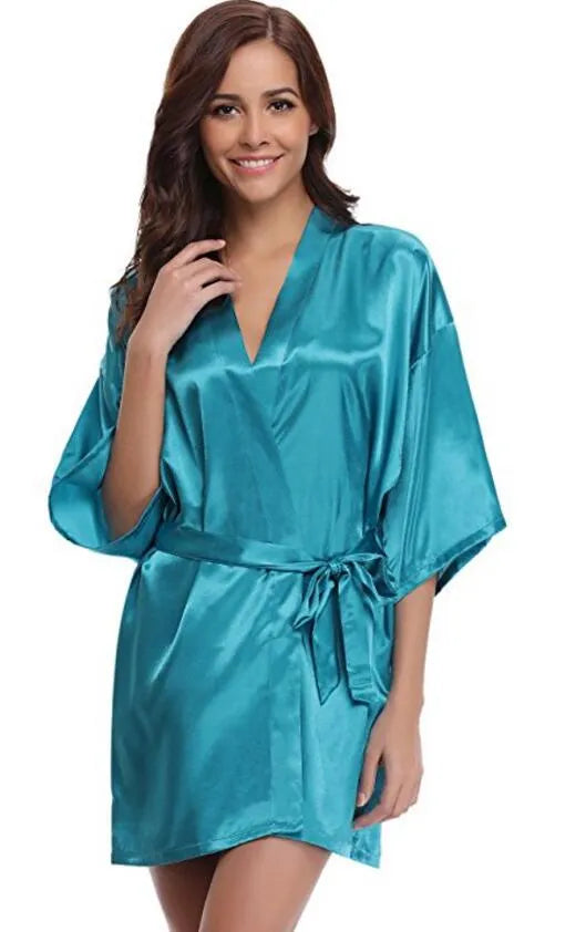 Peignoir sexy élégant pour femmes soirées romantiques Peignoir et bain