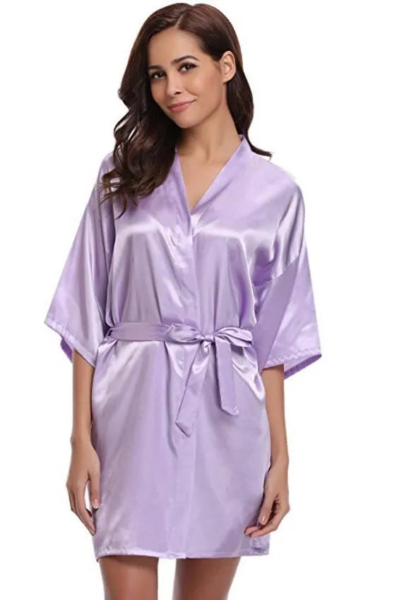 Peignoir sexy élégant pour femmes soirées romantiques Peignoir et bain