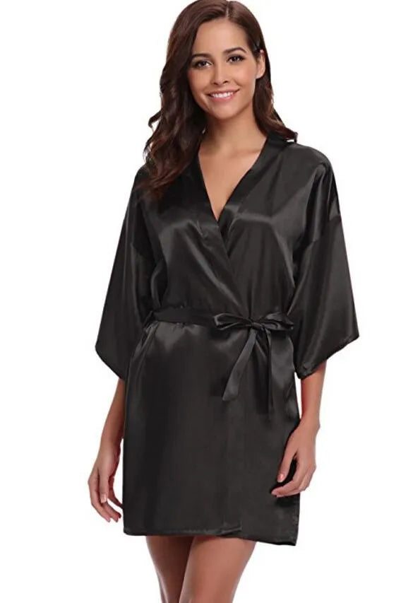 Peignoir sexy élégant pour femmes soirées romantiques Peignoir et bain