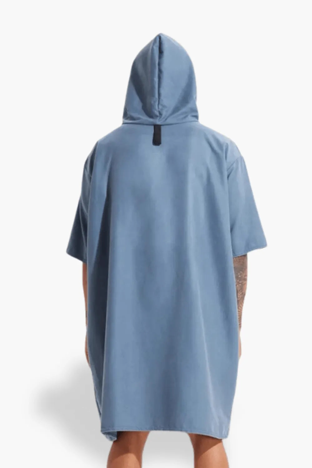 Peignoir poncho élégant pour détente en hiver