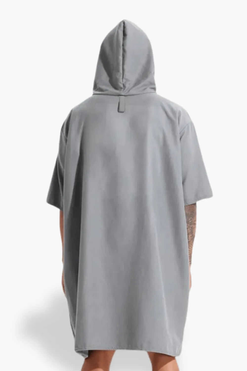 Peignoir poncho élégant pour détente en hiver